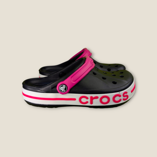 Crocs Bayaband Noir rt rose