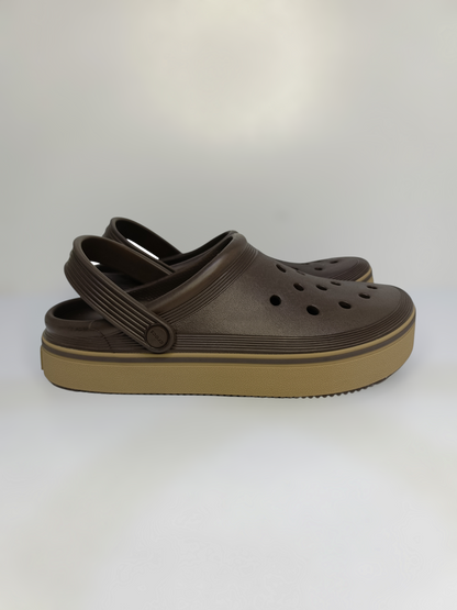 Crocs Off Court Marron