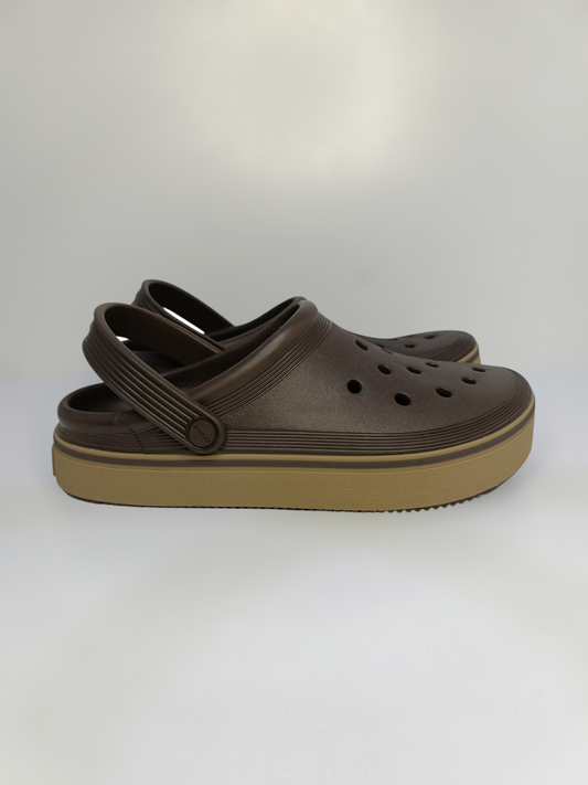 Crocs Off Court Marron