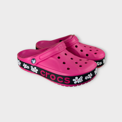 Crocs Bayaband Rose foncé et Noir