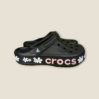 Crocs Bayaband floral Noir