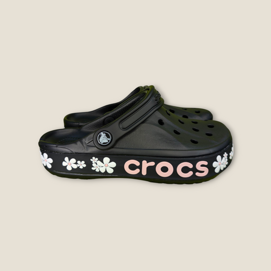 Crocs Bayaband floral Noir