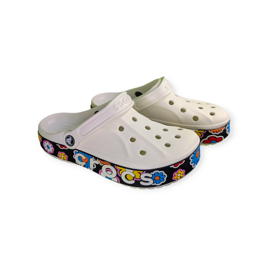 Crocs Blanche Et noir